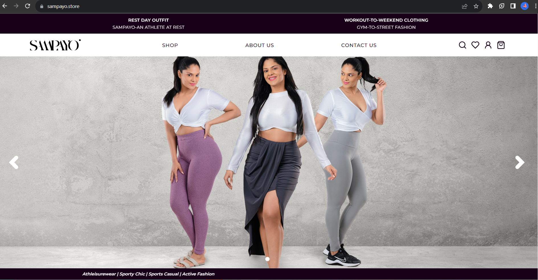 SAMPAYO athleisure brand with cutting-edge RFID technology